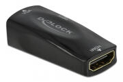 DELOCK αντάπτορας HDMI σε VGA 66560 1080p/60Hz μαύρος