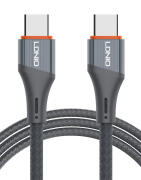 LDNIO καλώδιο USB-C σε USB-C LC631C 65W PD 1m γκρι