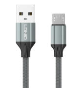 LDNIO καλώδιο Micro USB σε USB LS441 2.4A 1m γκρι