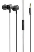 LDNIO earphones με μικρόφωνο HP04 3.5mm 1.2m γκρι