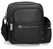 Pepe Jeans Τσαντάκι ώμου 19x15x6cm Jarvis Black