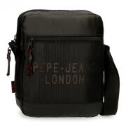 Pepe Jeans Τσαντάκι Ώμου 27x23x6cm Bromley Black