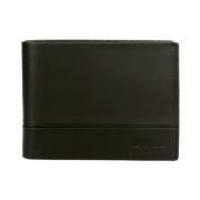 Pepe Jeans δερμάτινο πορτοφόλι 8.5x11x1cm σειρά Dandy Black