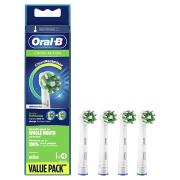 Oral-B Ανταλλακτικές Κεφαλές Cross Action 4 Τεμάχια 80347943