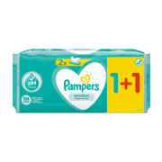 Pampers Sensitive Μωρομάντηλα - 104 Μωρομάντηλα (52+52 ΔΩΡΟ) - 81727849