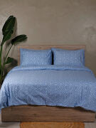 Σετ Σεντόνια Cotton Feelings 2042 Blue King Size (260x270)