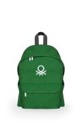 Benetton Τσάντα πλάτης 41x30x16cm σειρά JOURNEY Green