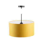 ADVITI ROLLO pendant lamp, max. power 1x60W, E27, mustard yellow