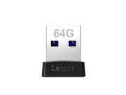 Lexar JumpDrive USB 3.1 S47 64GB up to 250MB/s, Μαύρο