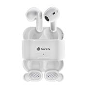 NGS Artica Duo In-ear Bluetooth Handsfree Ακουστικά με Θήκη Φόρτισης Λευκά