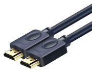 Cabletime Καλώδιο HDMI AV540-HE2G με Ethernet 4K/60Hz 18 Gbps 1m Μπλε