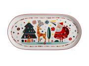 Maxwell & Williams Χριστουγεννιάτικη Πιατέλα Οβάλ Festive Friends 40x19cm