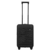 B|Y. Be Young. Be Bric's. Βαλίτσα trolley καμπίνας expandable 37x55x23/27cm σειρά Ulisse Black