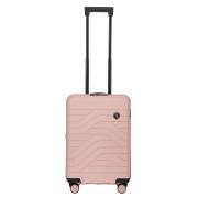 B|Y. Be Young. Be Bric's. Βαλίτσα trolley καμπίνας expandable 37x55x23/27cm σειρά Ulisse Pearl Pink