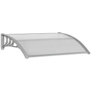 Outsunny Outsunny κουβούκλιο σε Anti-UV Outdoor Polycarbonate για Πόρτες και Παράθυρα, 100x80cm