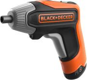 Black+Decker Επαναφορτιζόμενο Κατσαβίδι Μπαταρίας 3,6V 1,5Ah BCF611CK-QW