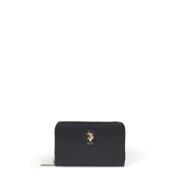 US Polo Assn. Πορτοφόλι 15.5x2x10cm σειρά New Jones Black