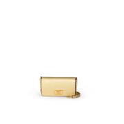 US Polo Assn. Τσαντάκι ώμου 22x3.5x12cm σειρά Ceremony Light Gold