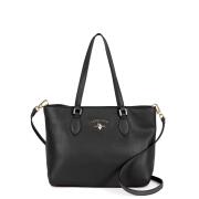 US Polo Assn. Τσάντα Ώμου Shopping 32x15x26cm Stanford Black