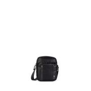 US Polo Assn. Τσαντάκι ώμου 19x6x28cm σειρά Cambridge Black