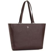 US Polo Assn. Τσάντα χειρός γυναικεία 32x15x27cm Jones Wine