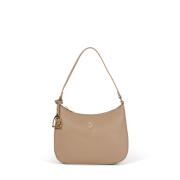 US Polo Assn. Τσάντα ώμου 27x19x6cm σειρά New Jones Beige