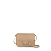 US Polo Assn. Τσάντα ώμου 25x17x8cm σειρά Stanford Beige