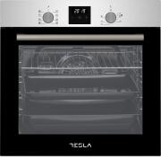 Tesla Φούρνος Άνω Πάγκου 60lt χωρίς Εστίες Π60εκ. Inox Μαύρο