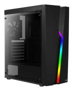 AEROCOOL PC case mid tower BOLT-A-BK-V1 194x444x410mm 1x fan