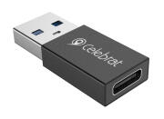 CELEBRAT αντάπτορας USB 3.0 σε USB-C CA-01 3A 5Gbps μαύρος