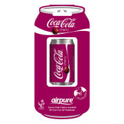 AIRPURE COCA-COLA CHERRY- Κουτάκι 3D αρωματικό αυτοκινήτου με άρωμα Αγριοκέρασο