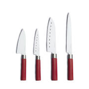 Cecotec Σετ 4 Μαχαιριών Cecotec Santoku με Κεραμική Επίστρωση CEC-01003