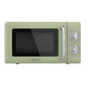 Cecotec Φούρνος Μικροκυμάτων με Γκριλ 20 Lt 700 W ProClean 3110 Retro Green CEC-01707