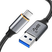 Cabletime Καλώδιο USB-C σε USB CT-AMCMG2 60W 10Gbps 1.5m Μαύρο