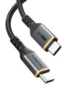 CABLETIME καλώδιο USB-C CT-CM100 100W PD 1m μαύρο