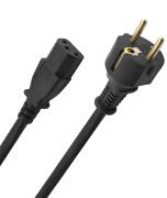 Oehlbach Powercord C13 Καλώδιο Τροφοδοσίας 1.5m Μαύρο