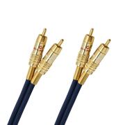 Oehlbach NF 1 Master Καλώδιο Ήχου Interconnect 2x RCA – 2x RCA 2m Μπλε