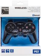 PS3 BIG BEN BLUETOOTH CONTROLLER METAL TITANIUM