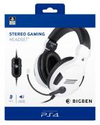 PS4 BIG BEN OFFICIAL LICENCE HEADSET V.3 WHITE