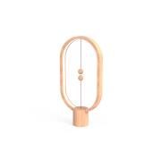 Allocacoc Heng Balance |Wooden Lamp Ellipse| Διακοσμητική λάμπα με μαγνητικό διακόπτη