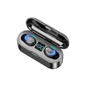 SPM Ασύρματα Ακουστικά Bluetooth με Βάση Φόρτισης SPM F9-Black