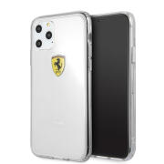 Ferrari Shockproof Back Cover Σιλικόνης Διάφανο (iPhone 11 Pro Max)