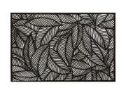 Maxwell & Williams Σουπλά Μαύρο Leaf 43X30cm PVC