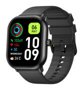 Zeblaze Smartwatch GTS 3 Pro Heart Rate 1.97" AMOLED Μαύρο