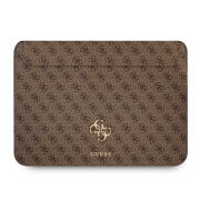 Guess 4G Logo Saffiano Collection Sleeve Θήκη κατάλληλη για laptop/tablet 13" (Brown - GUCS13G4GFBR)