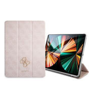 Guess 4G Logo Book Cover Θήκη κατάλληλη για Apple iPad Pro 2021 11" (Pink - GUIC11G4GFPI)