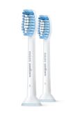 Philips Sonicare Ανταλλακτικές Κεφαλές Ηλεκτρικής Οδοντόβουρτσας Ultra Soft Sensitive 2τμχ HX6052/07