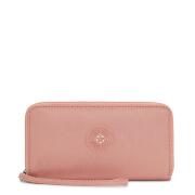 Kipling Πορτοφόλι 19x10x1cm σειρά Imali Dynamic Twill Warm Rose