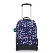 Kipling Σακίδιο πλάτης trolley για Laptop 15" Sari Butterfly Fun