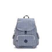 Kipling Τσάντα πλάτης 33.5x27x19cm City Pack Urban Chevron